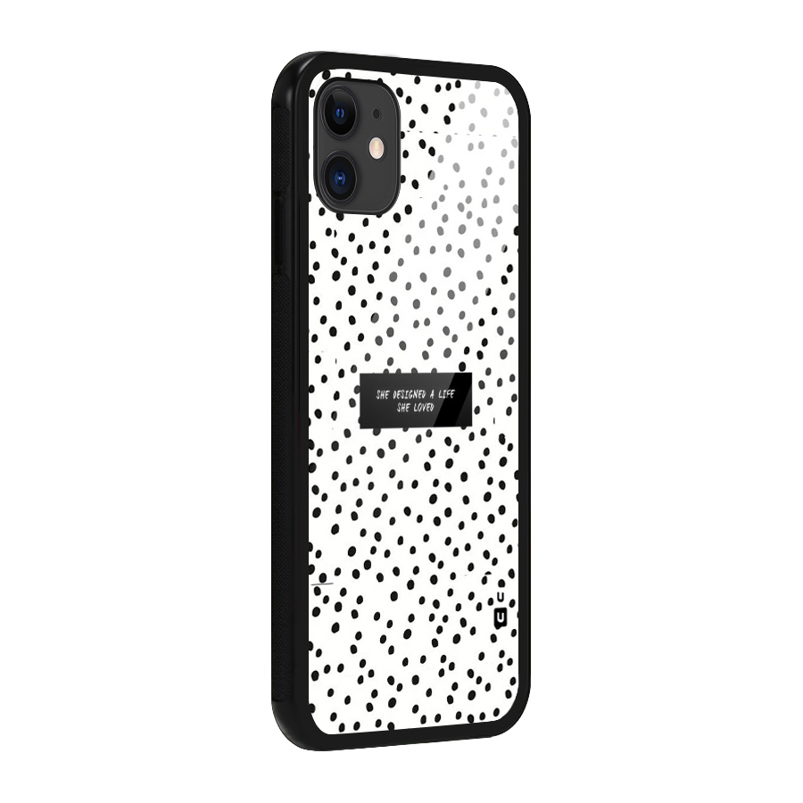 Life Loved Glass Back Case for iPhone 11