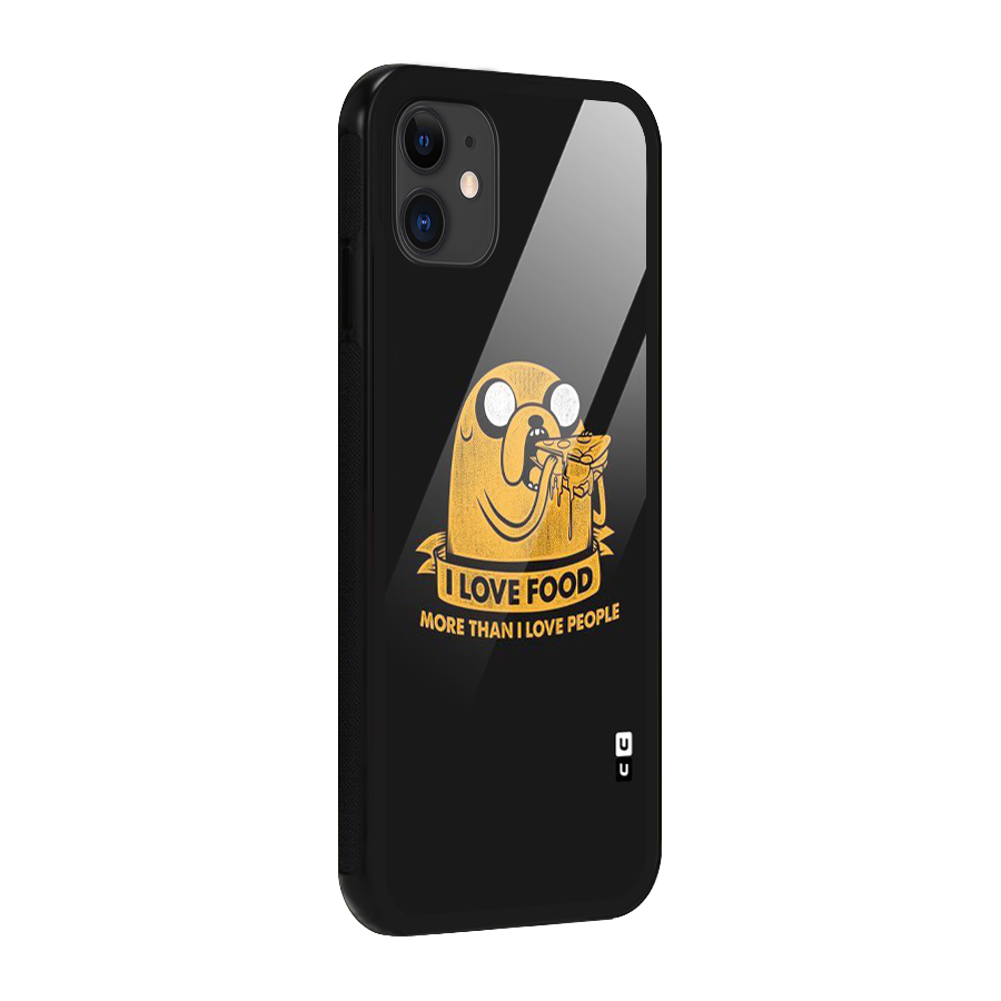Love Food Glass Back Case for iPhone 11