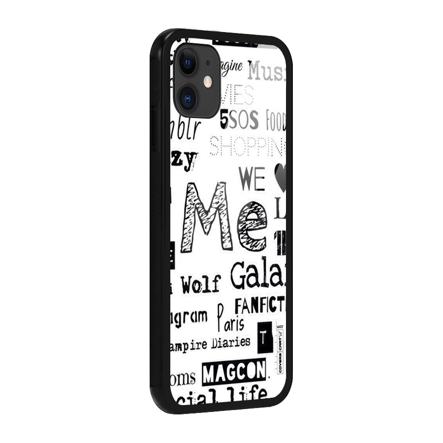 Love Things Glass Back Case for iPhone 11