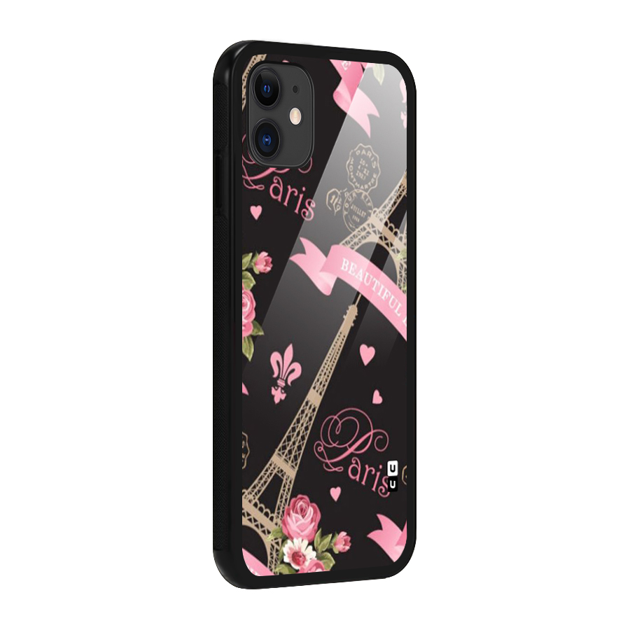 Love Tower Glass Back Case for iPhone 11