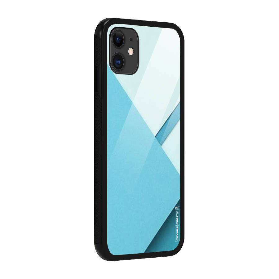 Material Design Glass Back Case for iPhone 11