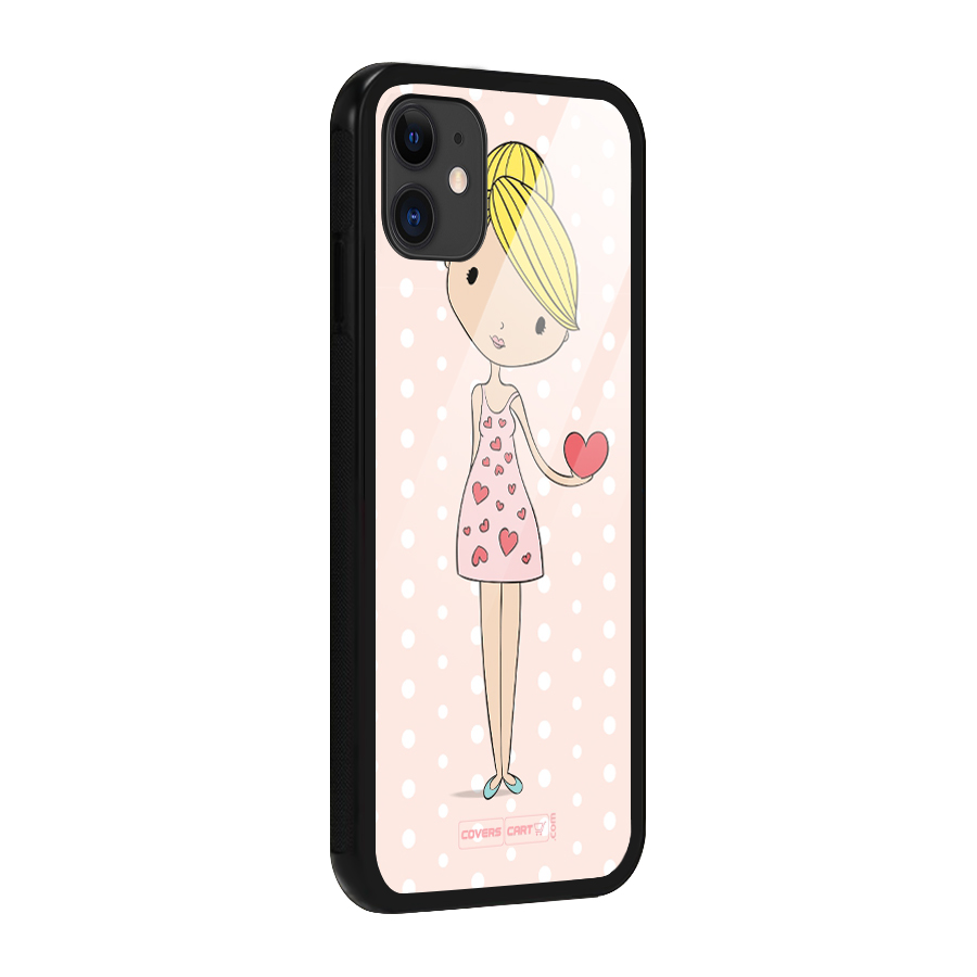 My Innocent Heart Glass Back Case for iPhone 11