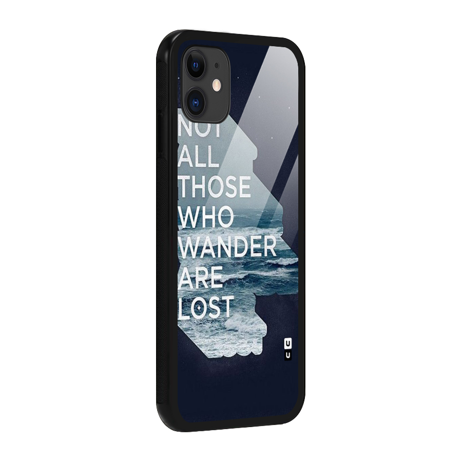 Not Lost Glass Back Case for iPhone 11