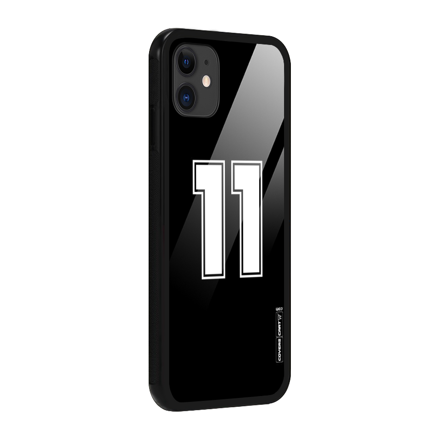 Number 11 Glass Back Case for iPhone 11