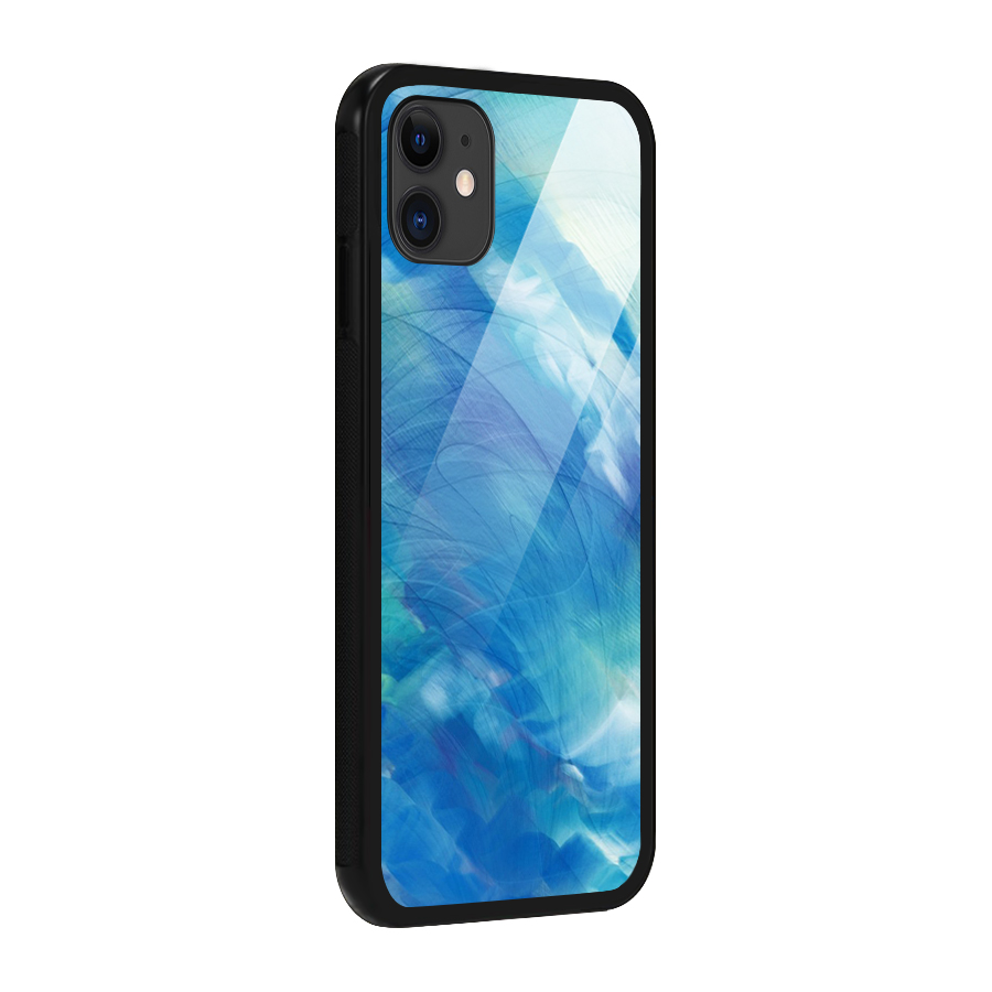 Ocean Mist Glass Back Case for iPhone 11