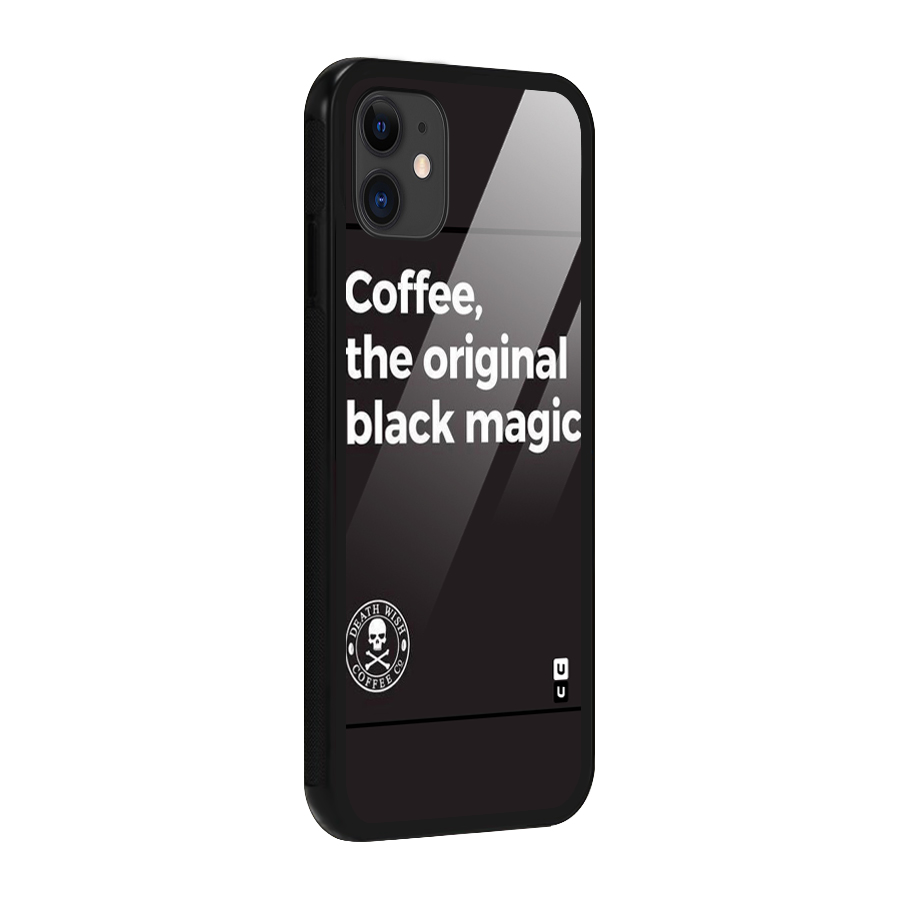 Original Black Magic Glass Back Case for iPhone 11