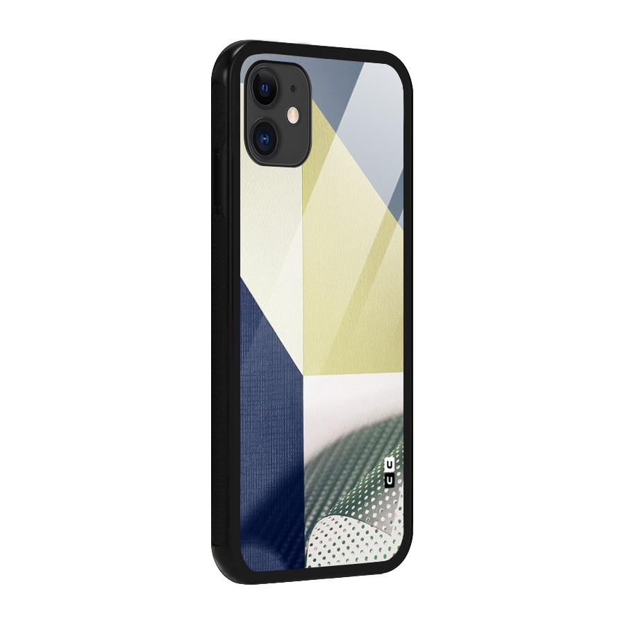Paper Art Glass Back Case for iPhone 11