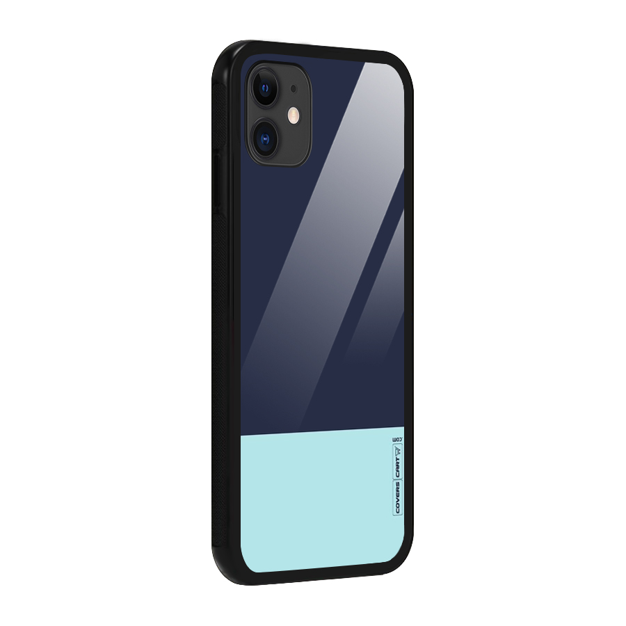 Pastel Blues Glass Back Case for iPhone 11
