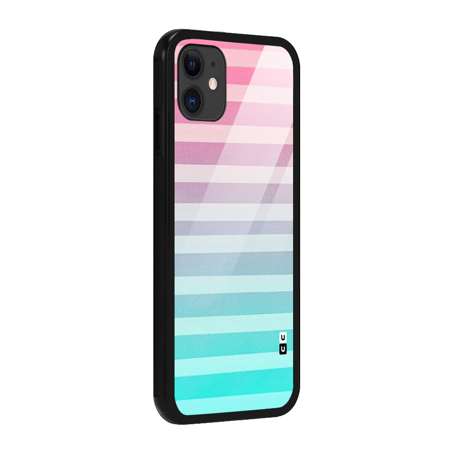 Pastel Ombre Glass Back Case for iPhone 11