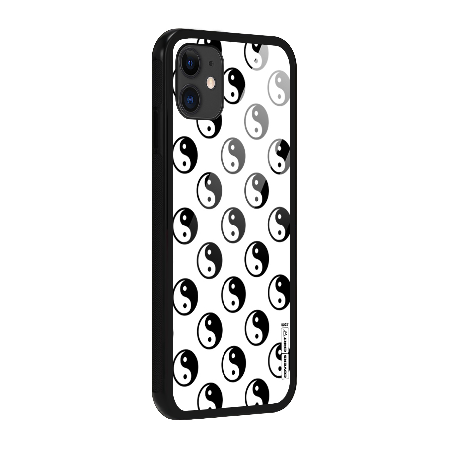 Peace Balls Glass Back Case for iPhone 11
