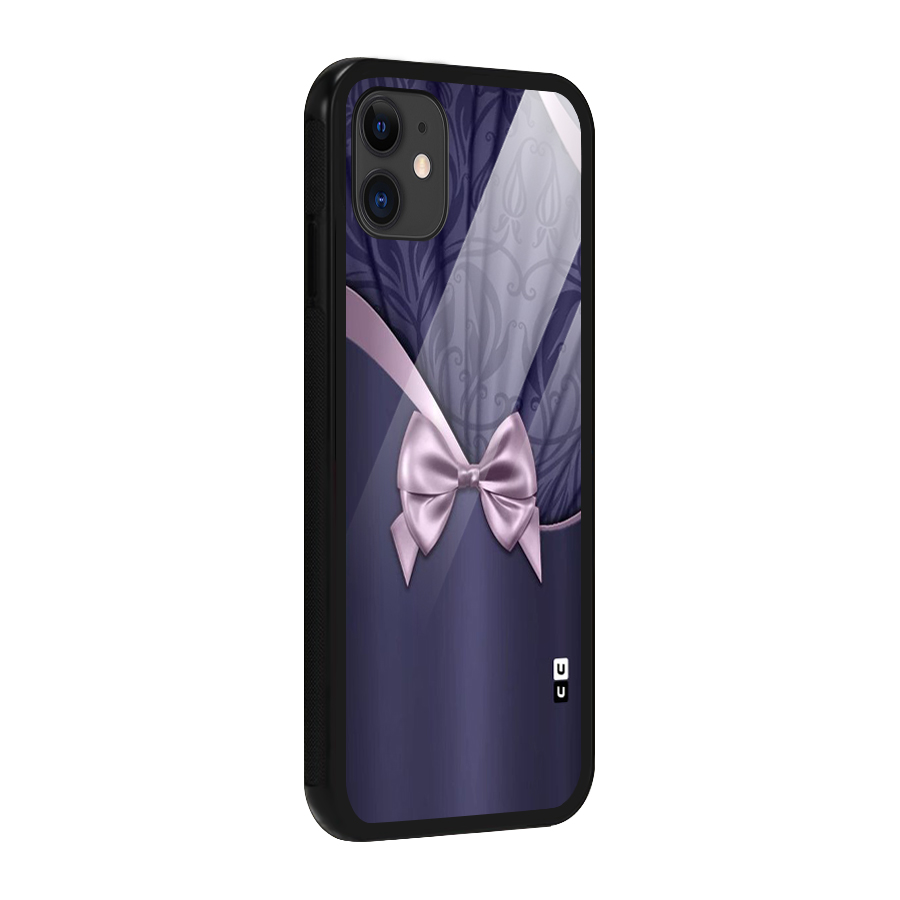 Pink Ribbon Glass Back Case for iPhone 11