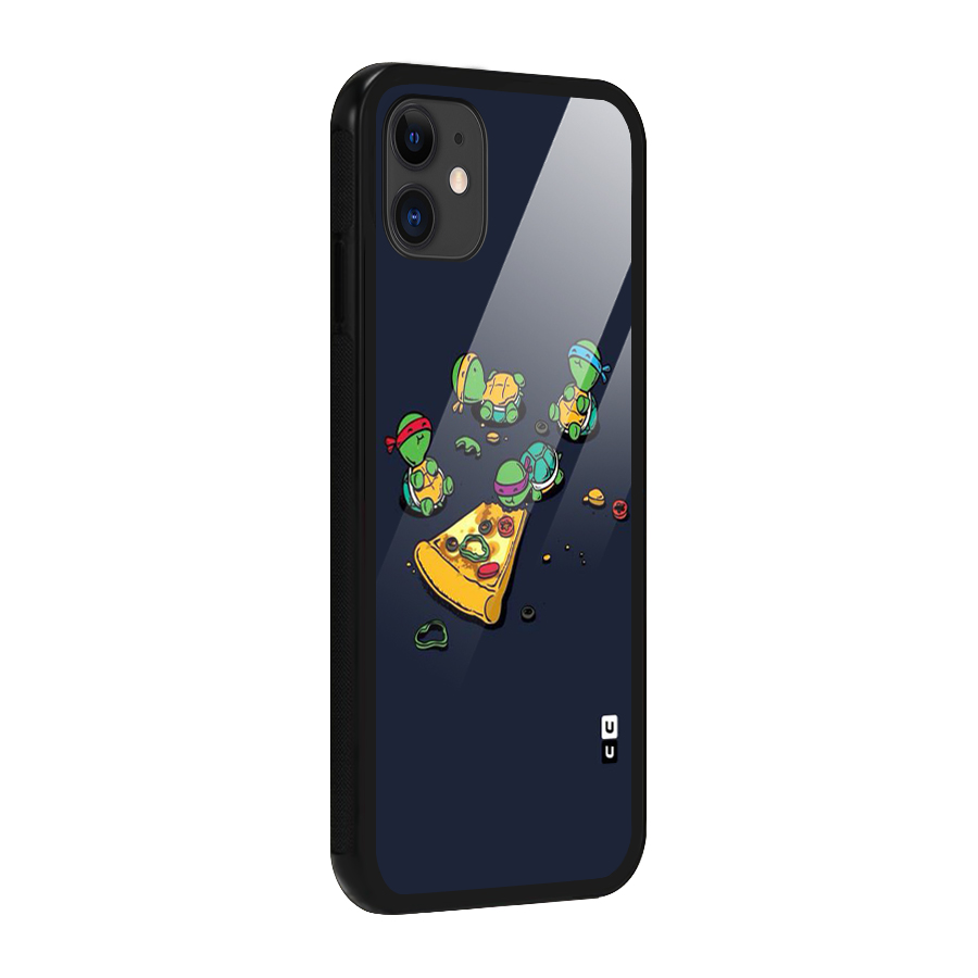 Pizza Overload Glass Back Case for iPhone 11