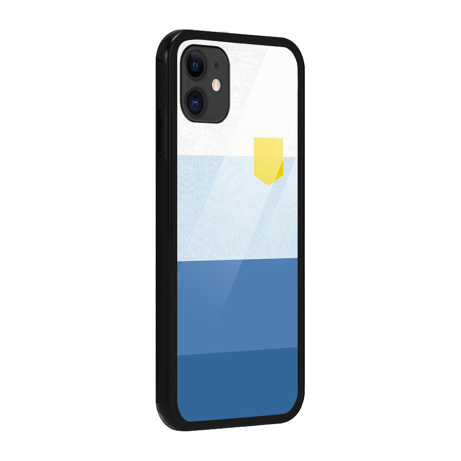 Pocket Stripes. Glass Back Case for iPhone 11