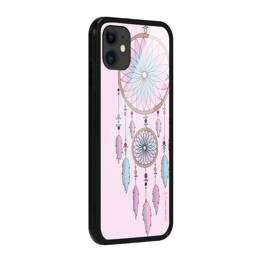 Pretty Dream Catcher Glass Back Case for iPhone 11