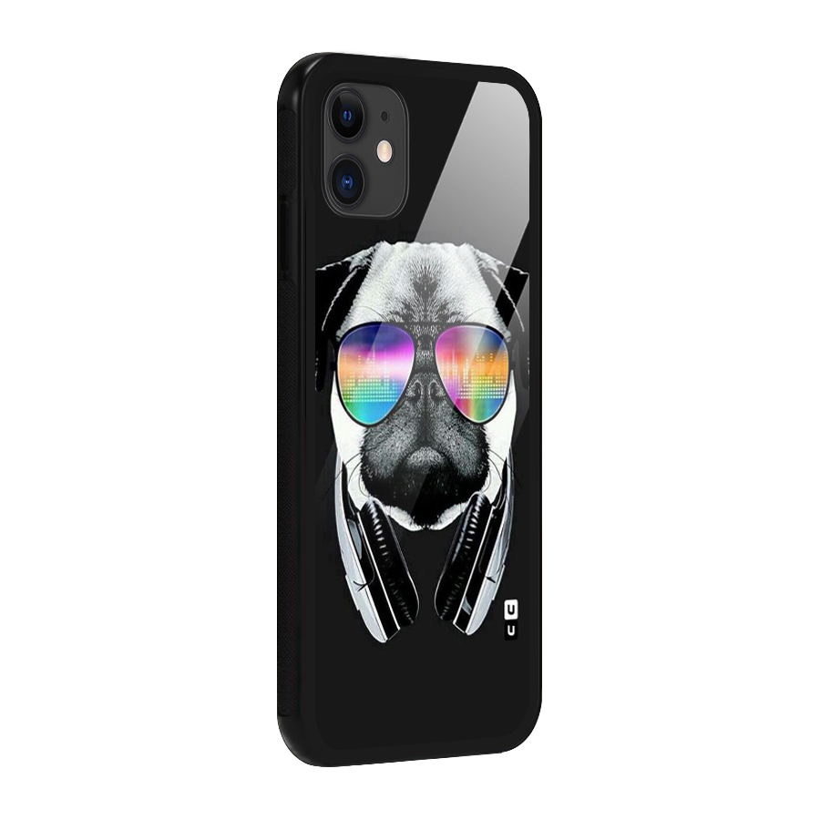Rainbow Dog Swag Glass Back Case for iPhone 11