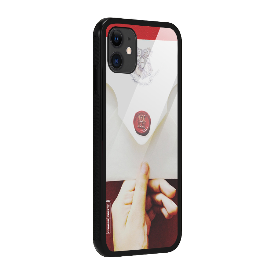 Red Envelope Glass Back Case for iPhone 11