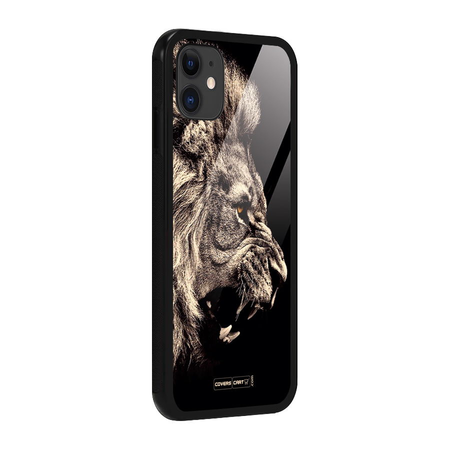 Roaring Lion Glass Back Case for iPhone 11