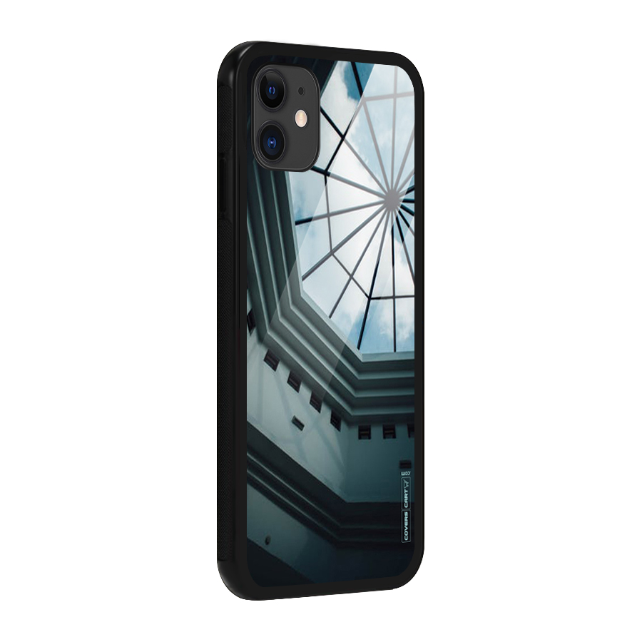 Rooftop Perspective Glass Back Case for iPhone 11