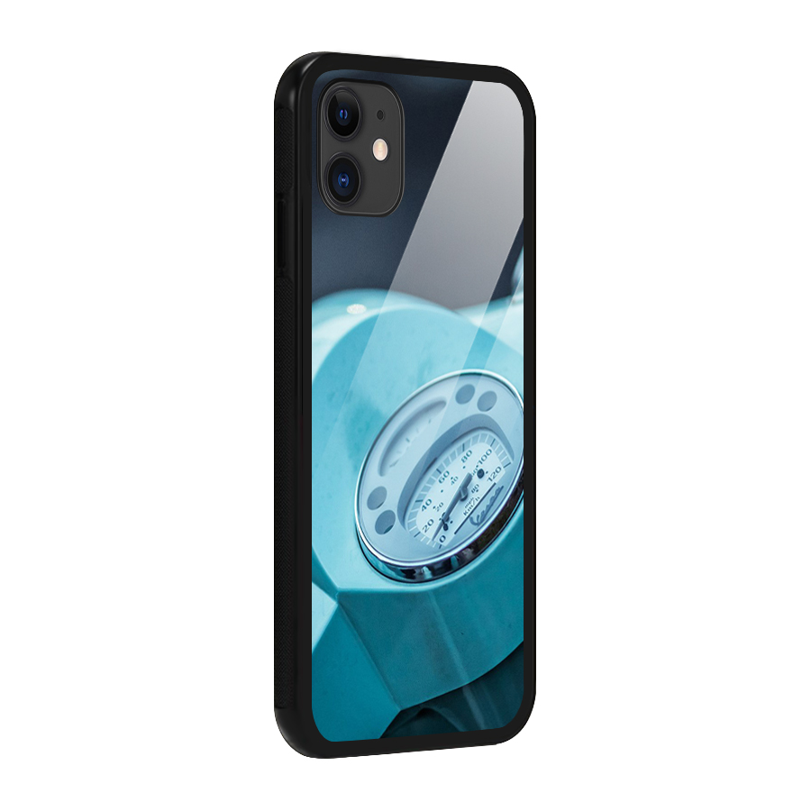 Scooter Meter Glass Back Case for iPhone 11