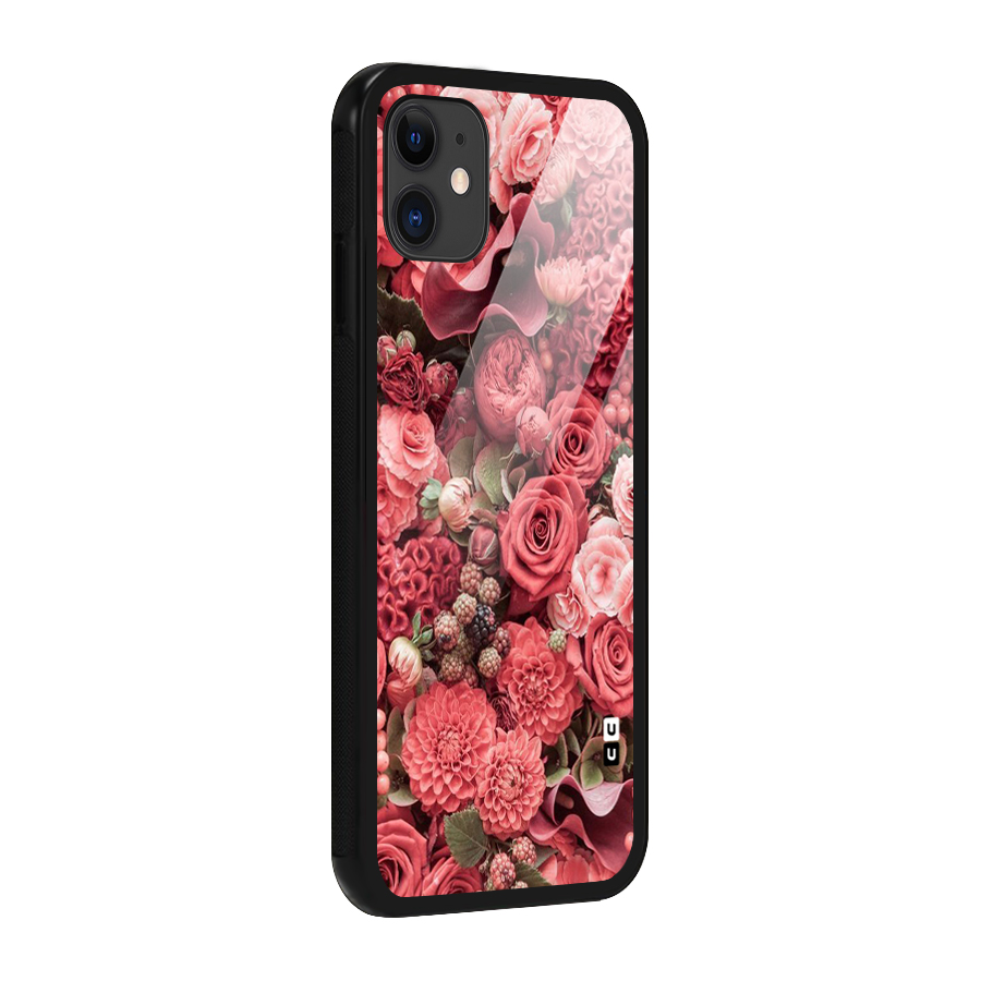 Shades Of Peach Glass Back Case for iPhone 11