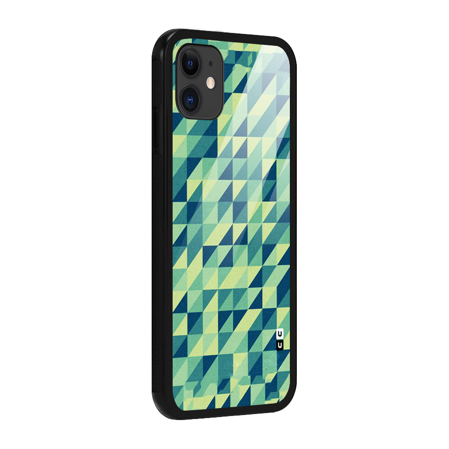 Shady Green Glass Back Case for iPhone 11