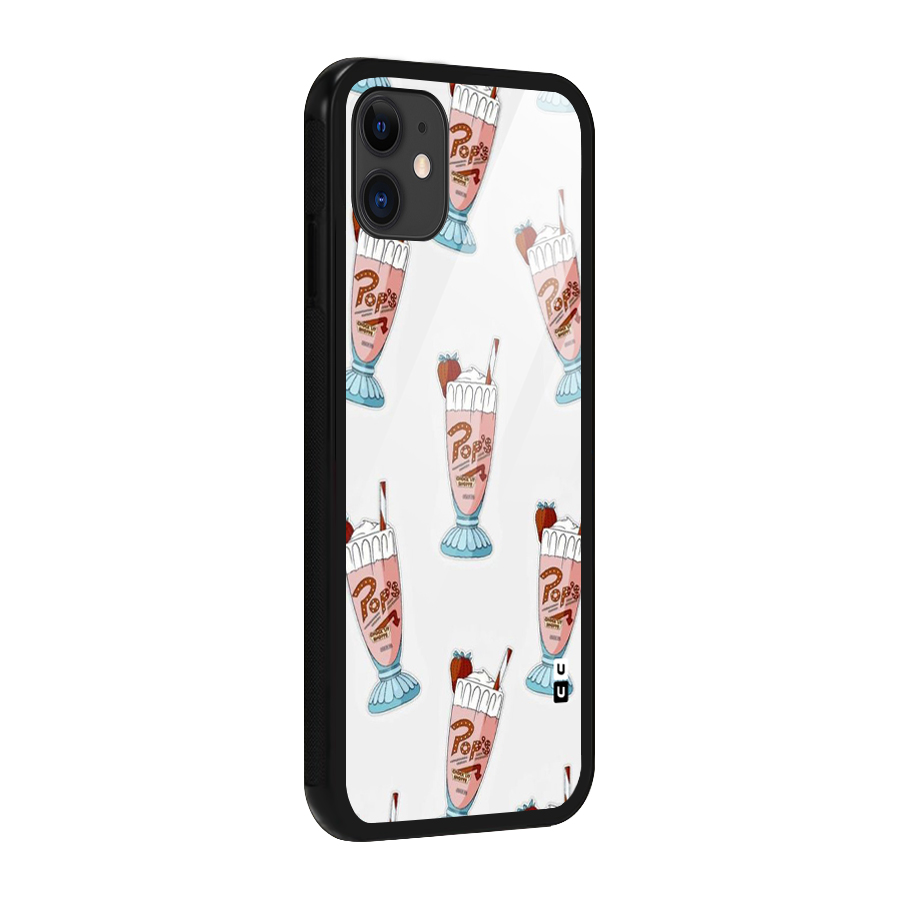 Shake Design Glass Back Case for iPhone 11