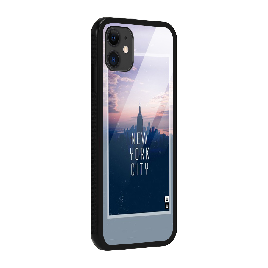 Sleepless City Glass Back Case for iPhone 11