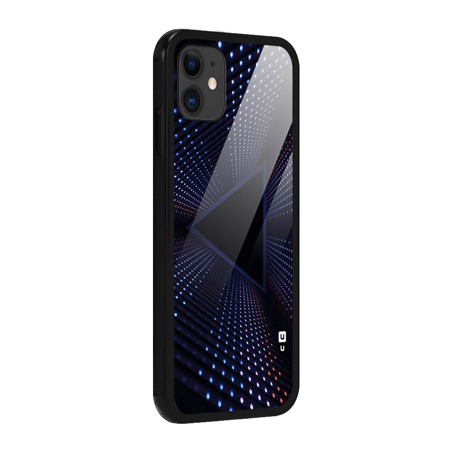 Stars Abstract Glass Back Case for iPhone 11