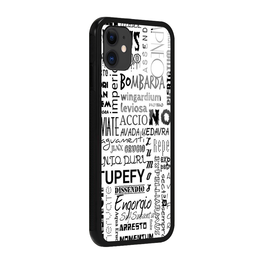 Stupefy Glass Back Case for iPhone 11