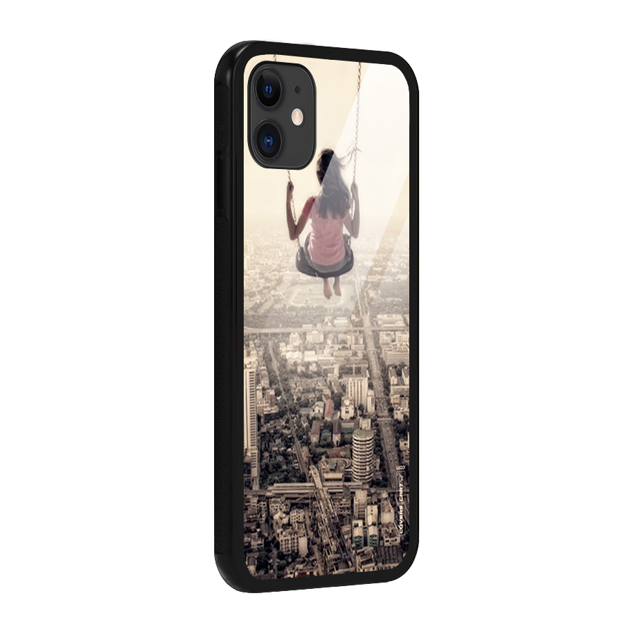 Top Of The World Glass Back Case for iPhone 11