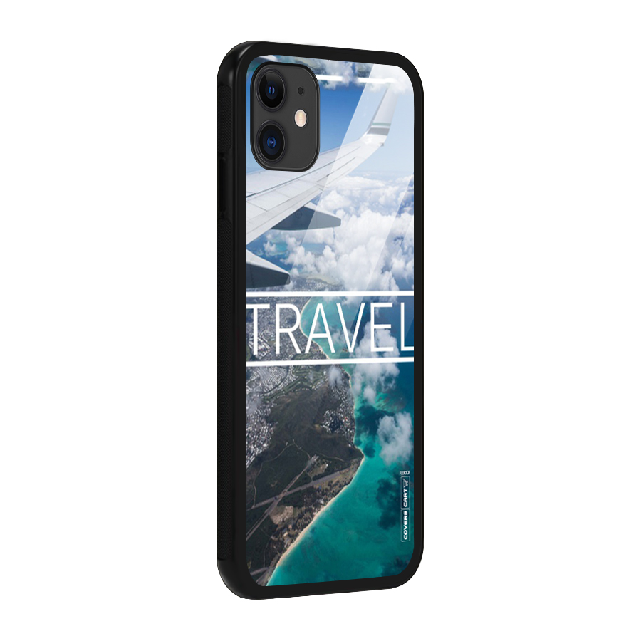 Travel Glass Back Case for iPhone 11
