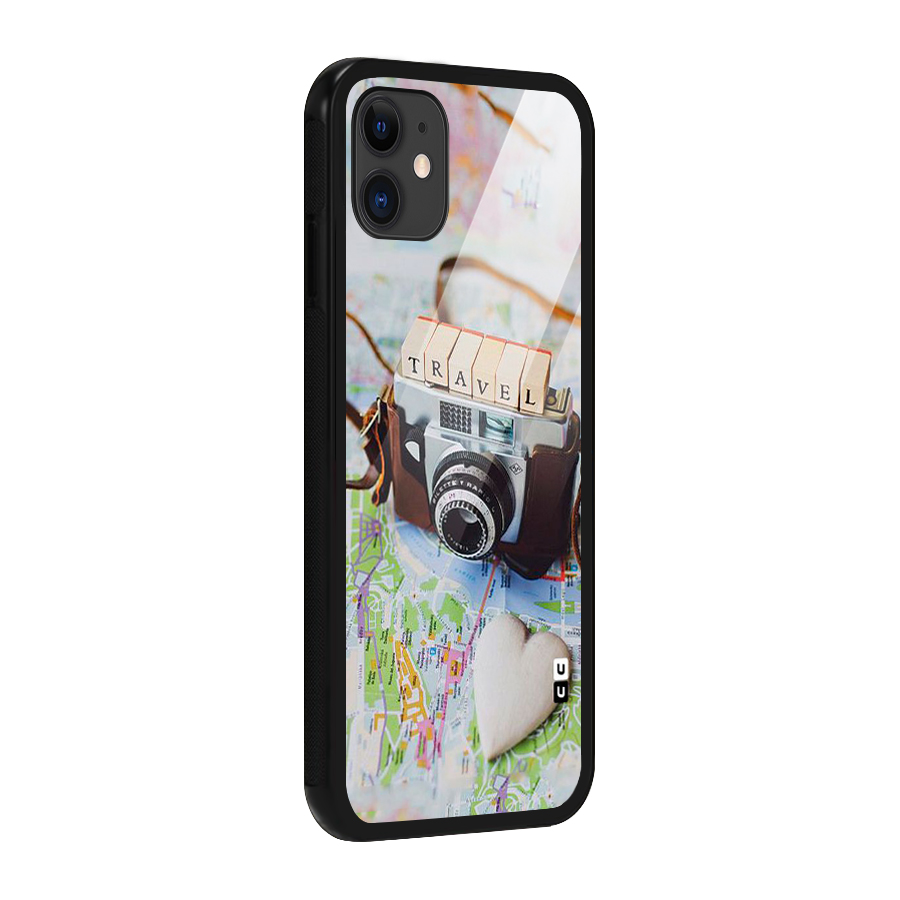 Travel Snapshot Glass Back Case for iPhone 11