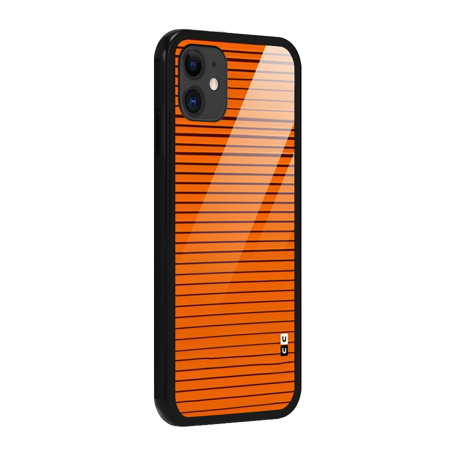Trippy Stripes Glass Back Case for iPhone 11
