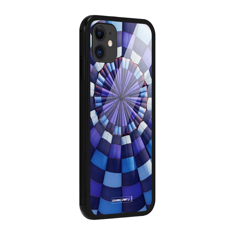 Violet Wonder Glass Back Case for iPhone 11