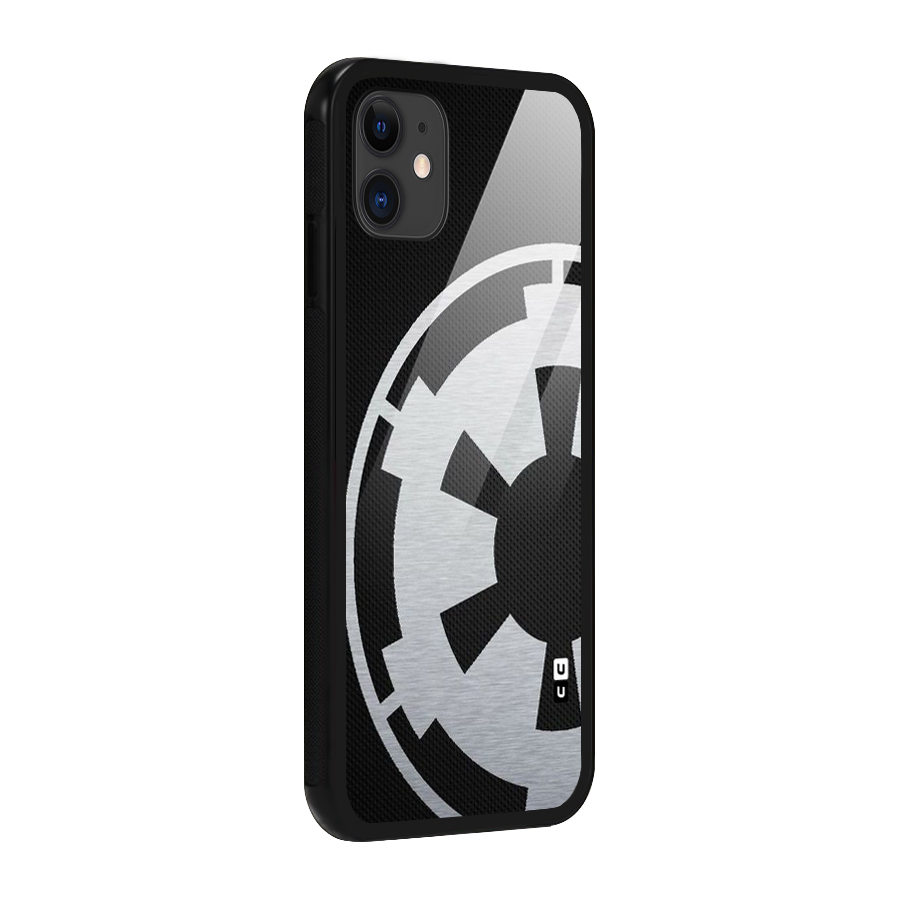 White Wheel Glass Back Case for iPhone 11