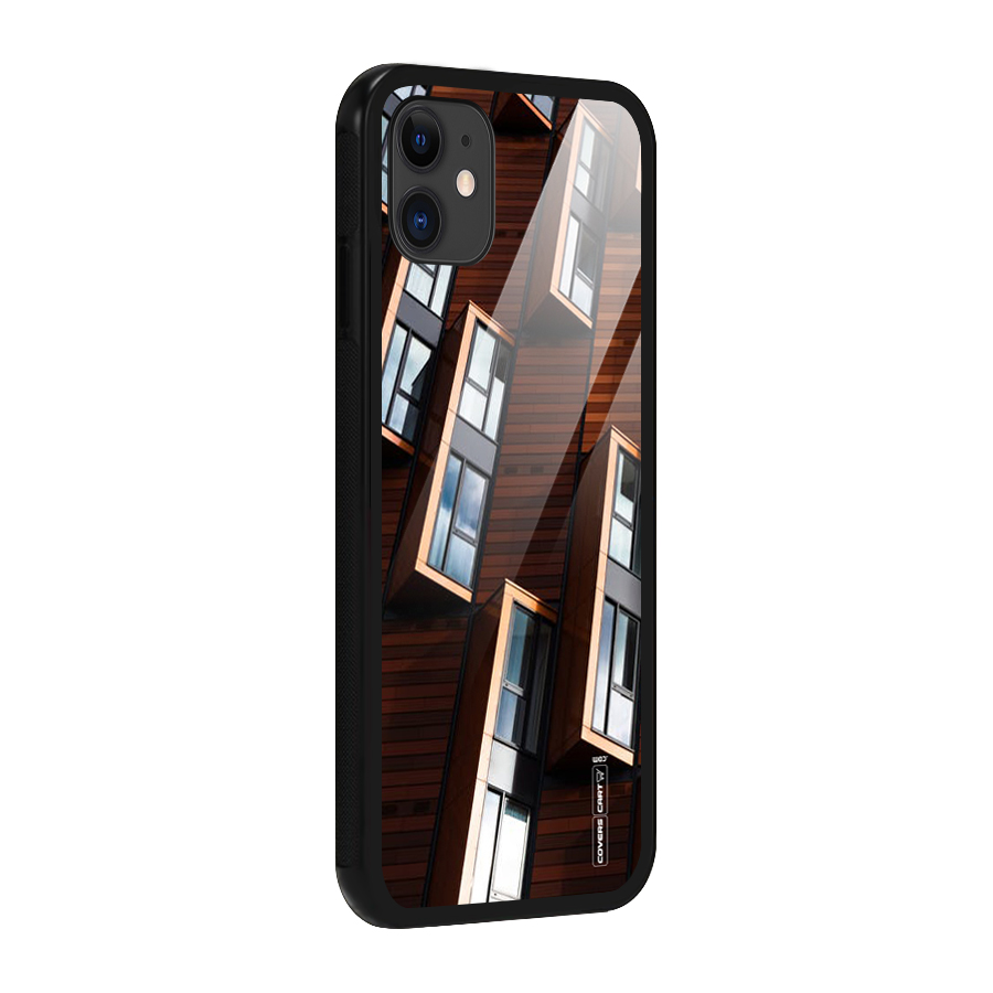 Window Abstract Glass Back Case for iPhone 11