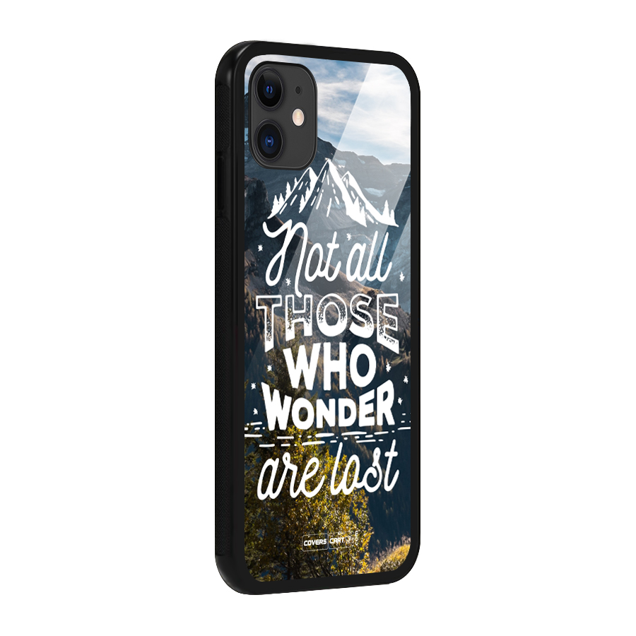 Wonder Lost Glass Back Case for iPhone 11
