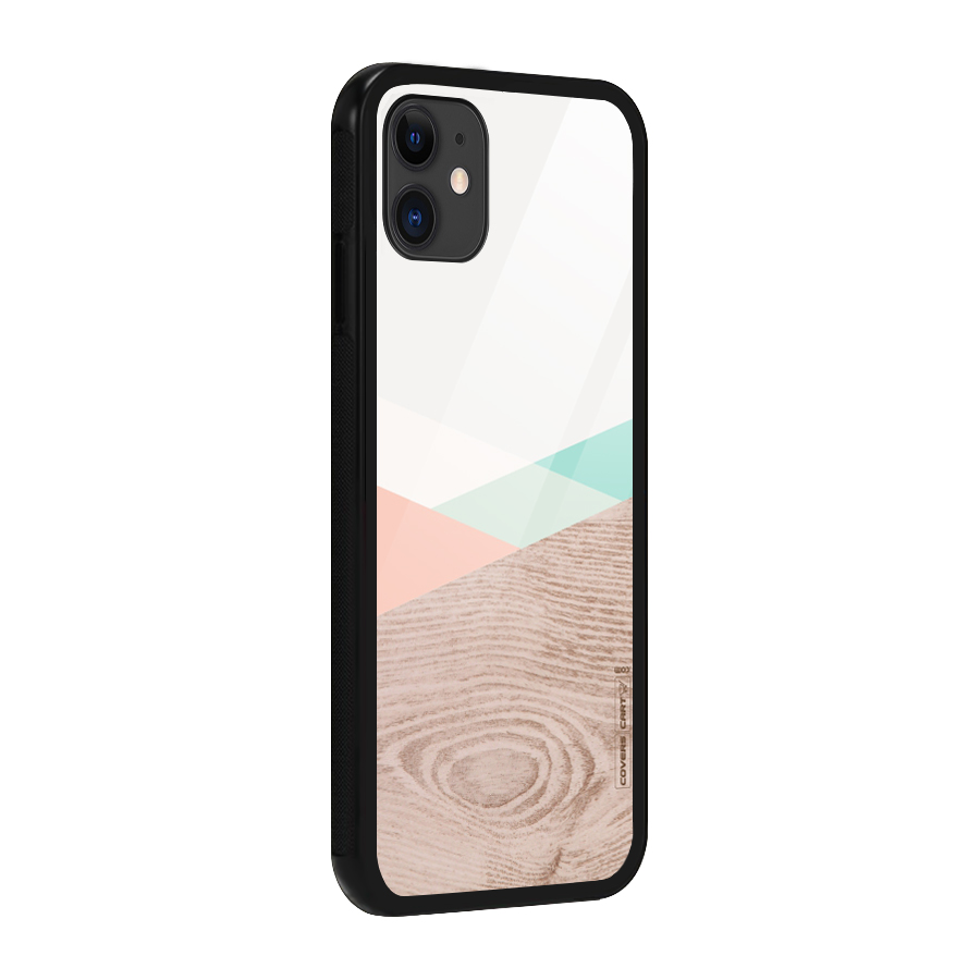 Wooden Fusion Glass Back Case for iPhone 11