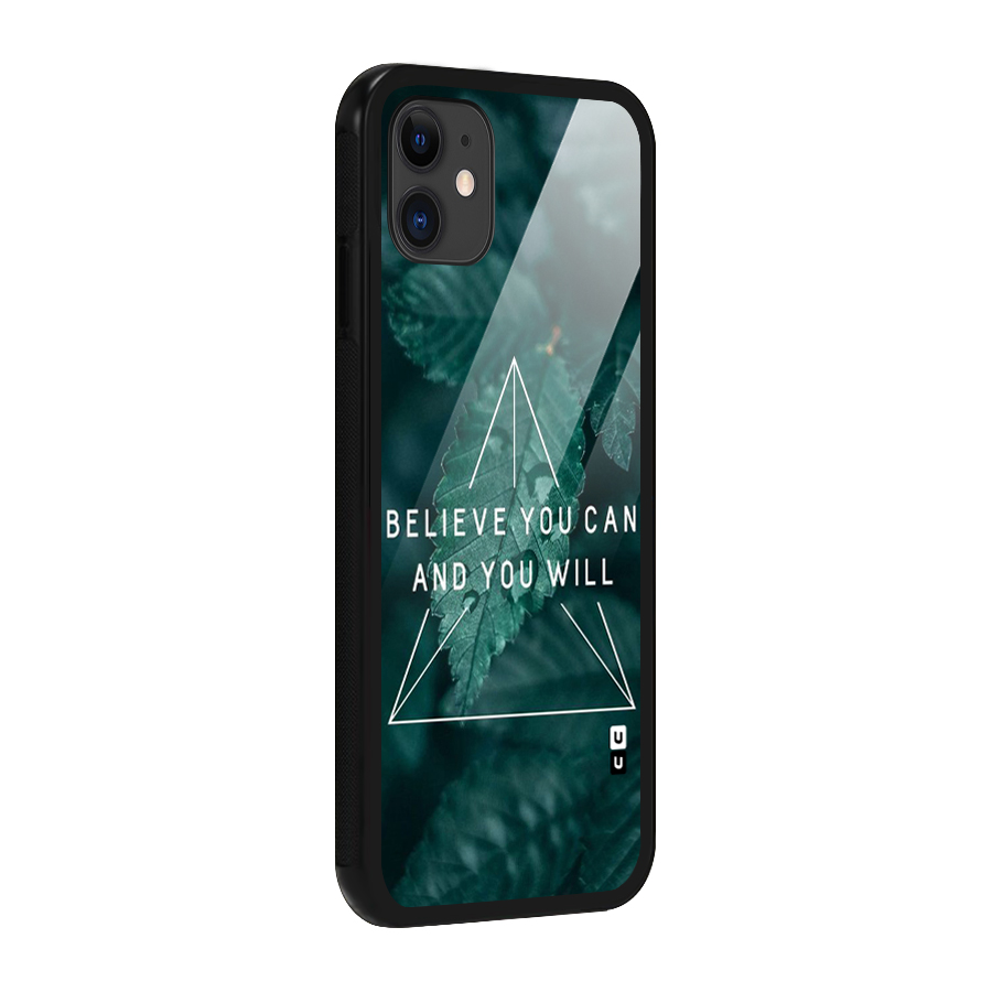 You Will Glass Back Case for iPhone 11