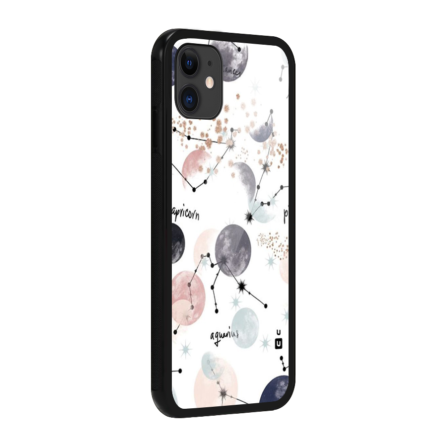 Zodiac Glass Back Case for iPhone 11
