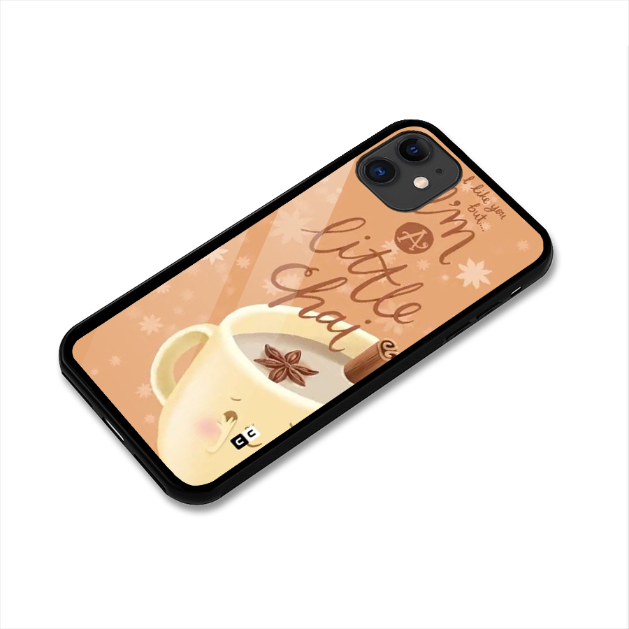 A Little Chai Glass Back Case for iPhone 11