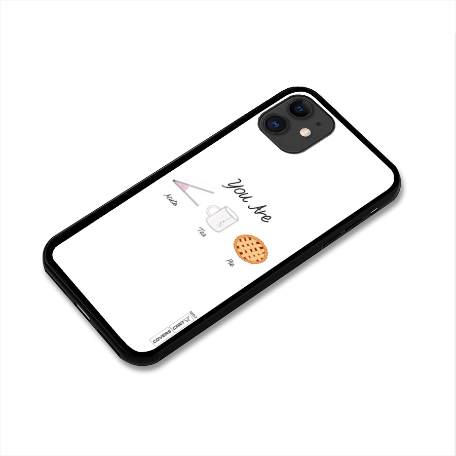 Acute Tea Pie Glass Back Case for iPhone 11