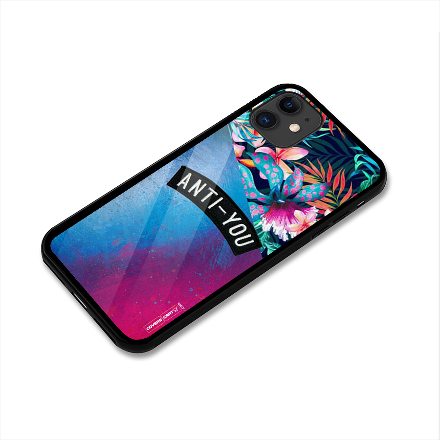 Anti You Glass Back Case for iPhone 11