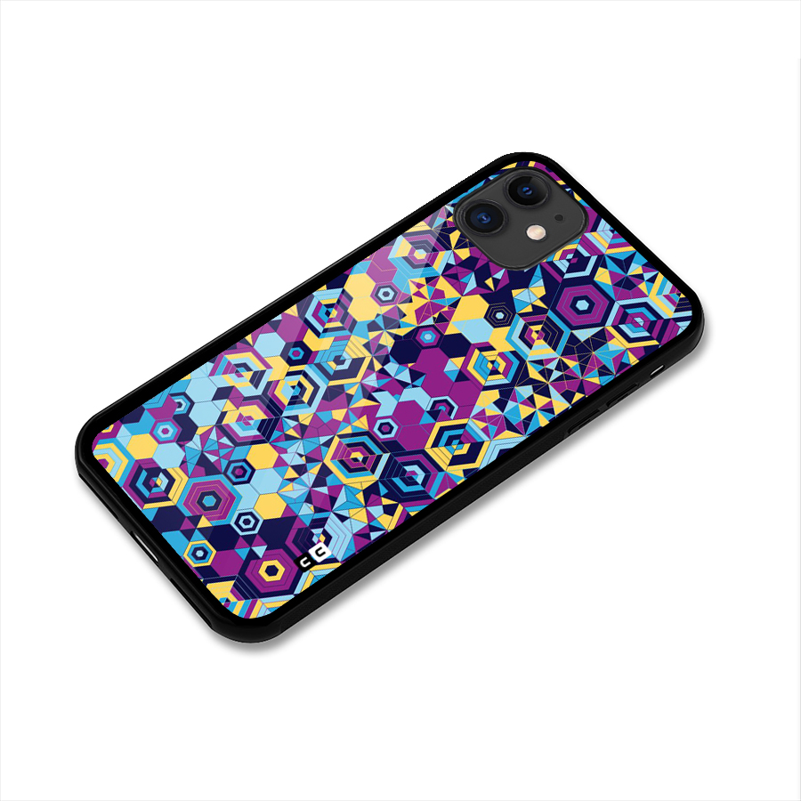 Artistic Abstract Glass Back Case for iPhone 11