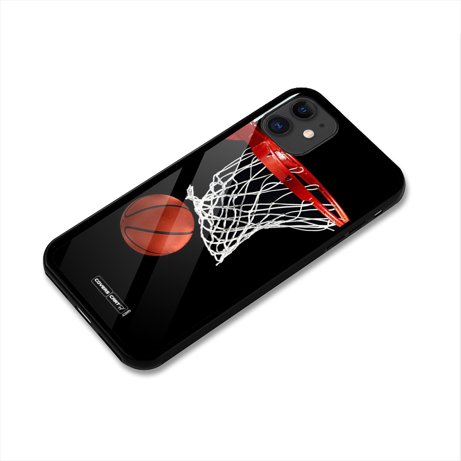 Basketball Glass Back Case for iPhone 11