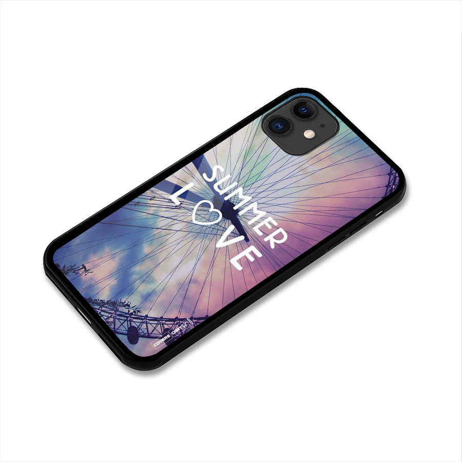 Beach Dreams Glass Back Case for iPhone 11