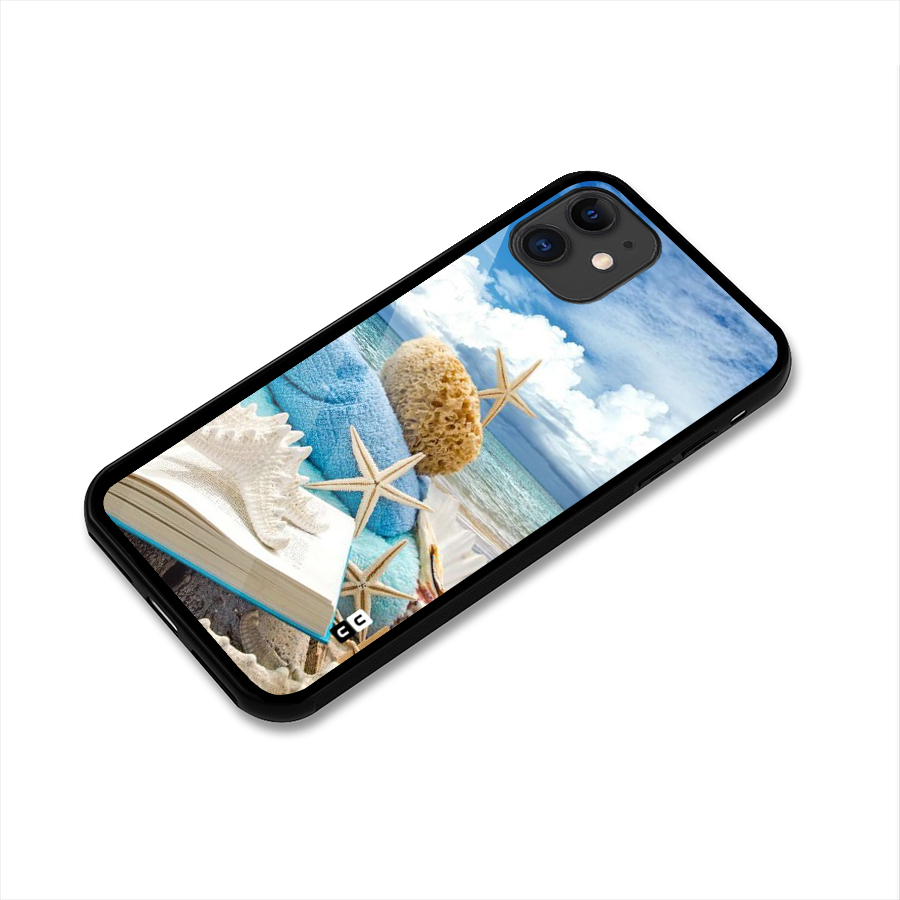 Beach Sky Glass Back Case for iPhone 11