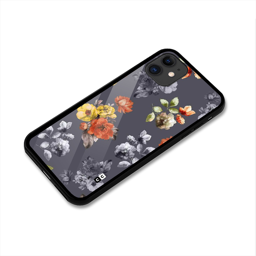 Beauty Art Bloom Glass Back Case for iPhone 11