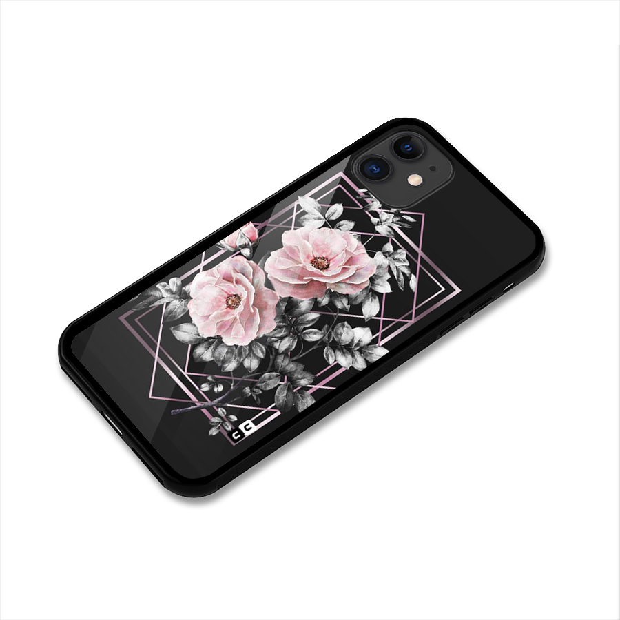 Beguilling Pink Floral Glass Back Case for iPhone 11