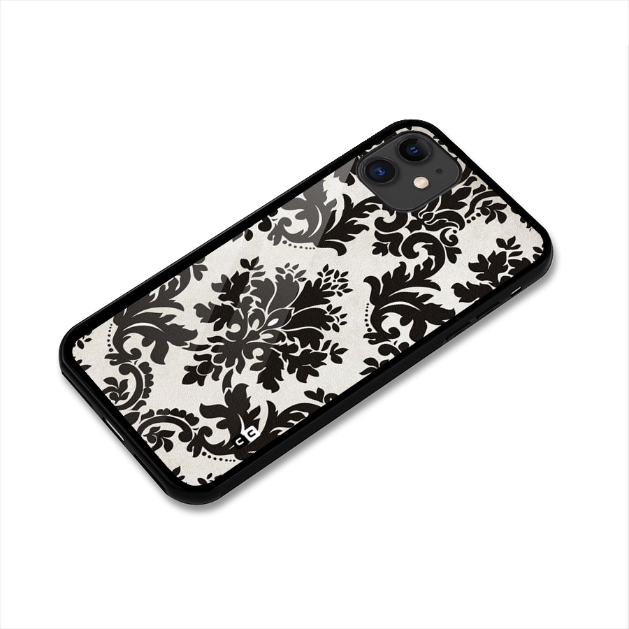 Black Beauty Glass Back Case for iPhone 11
